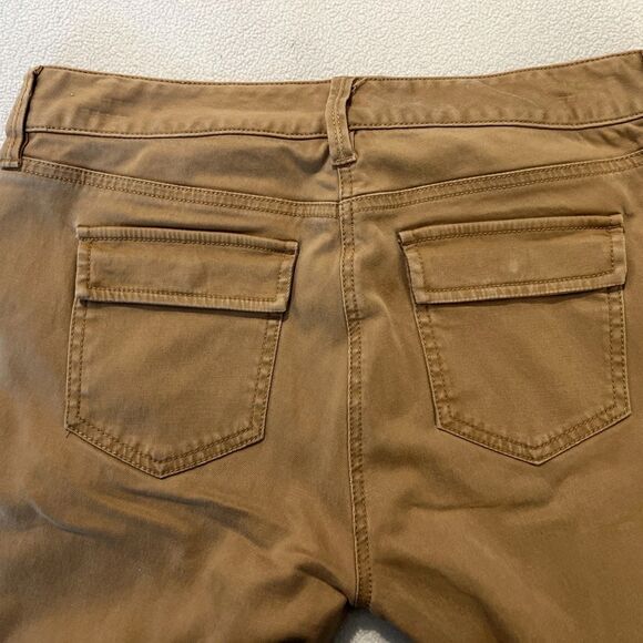 Ann Taylor Loft Tan Skinny Leg Cargo Pants Women’s Size 10 (32x28) - Picture 11 of 14